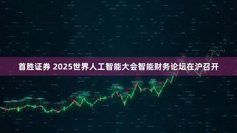 首胜证券 2025世界人工智能大会智能财务论坛在沪召开
